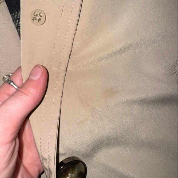 London Fog Spring/Fall Trench Style Raincoat Size Adult Medium - Picture 10 of 15